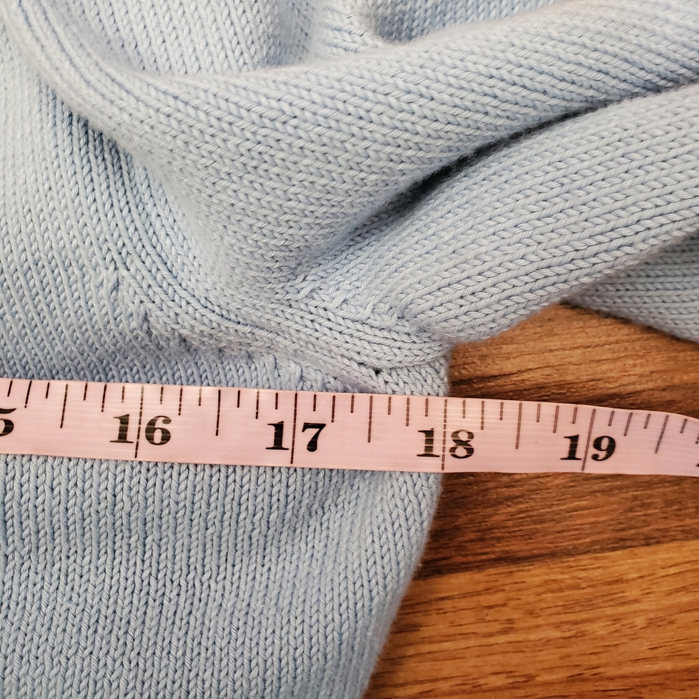 Le Lion Cardigan Size Medium Tie Front - Picture 6 of 10